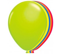 Neon Ballon Assorti (combinatie kleuren) 8/50/100 stuks